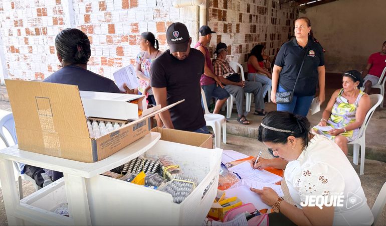 Prefeitura de Jequié reforça atendimentos de Saúde e Social aos moradores do povoado da Boa Vista